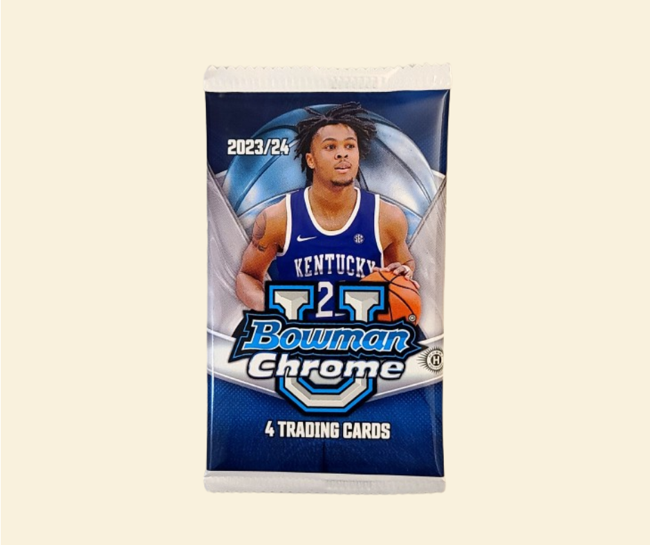 2023 Bowman University Chrome Basketball Pack