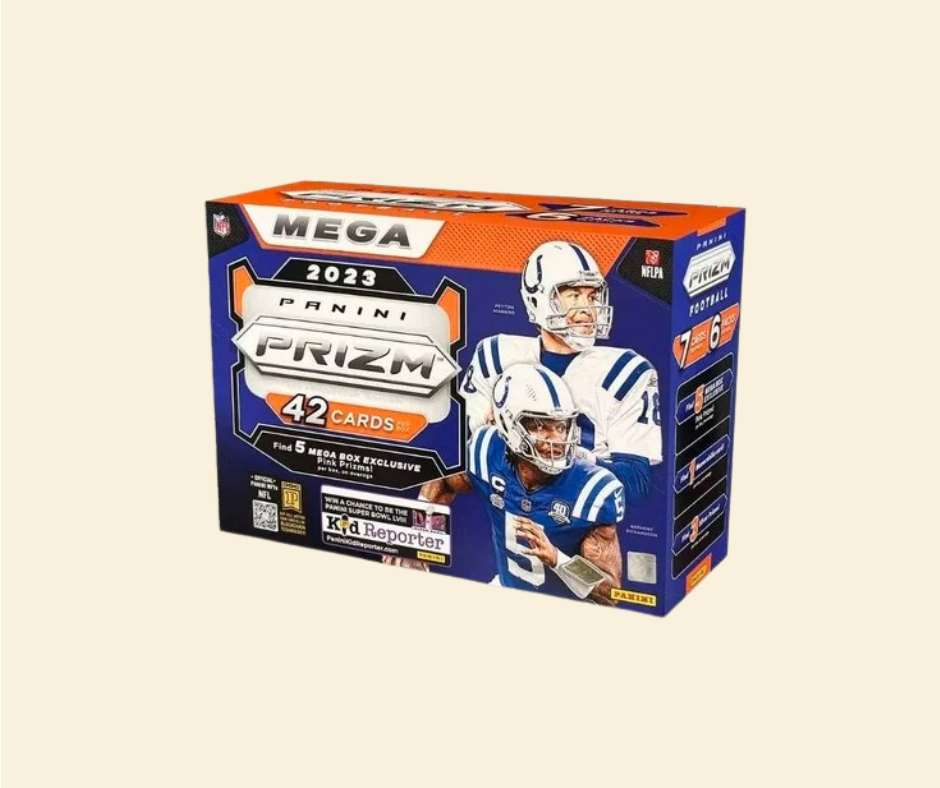 2023 Panini Prizm Football Sealed Mega Box *Pink Prizms*