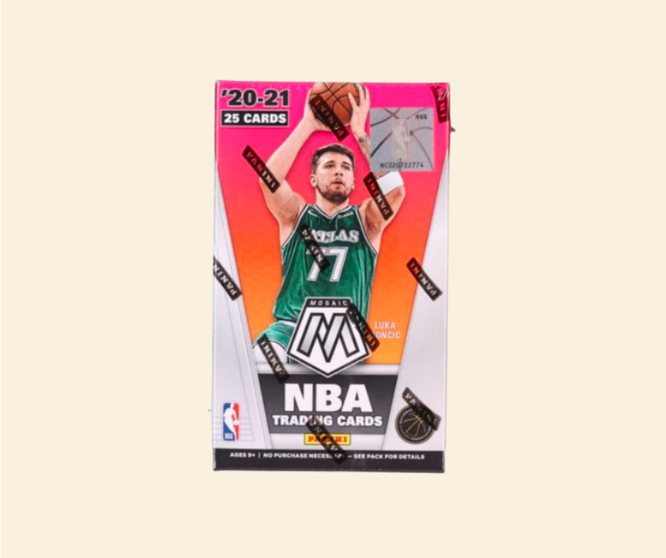 2020-21 Panini Mosaic Basketball Cereal Box