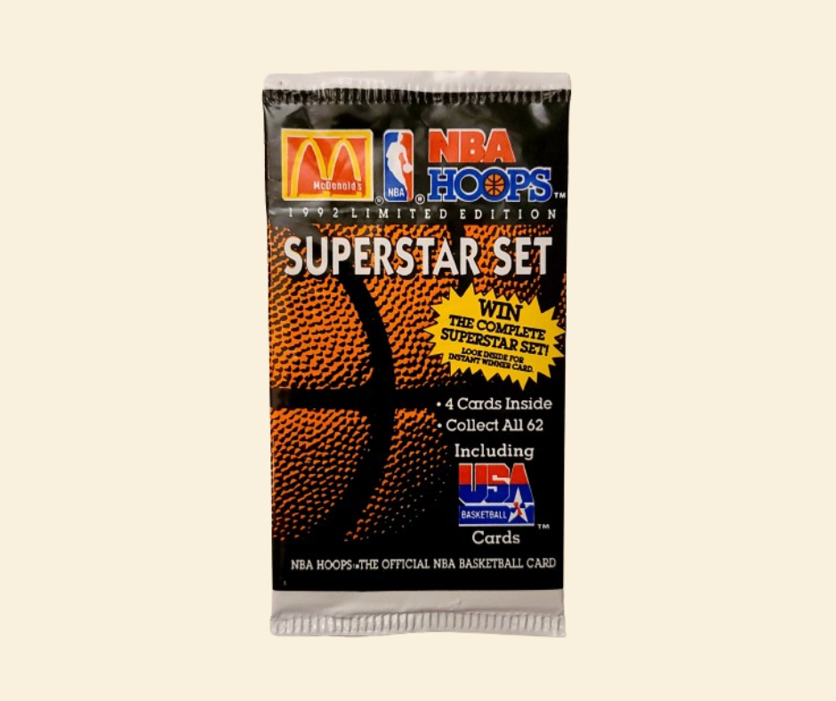 1PK 1992 Limited Edition Superstar Set NBA Hoops Basketball (Mcdonalds)