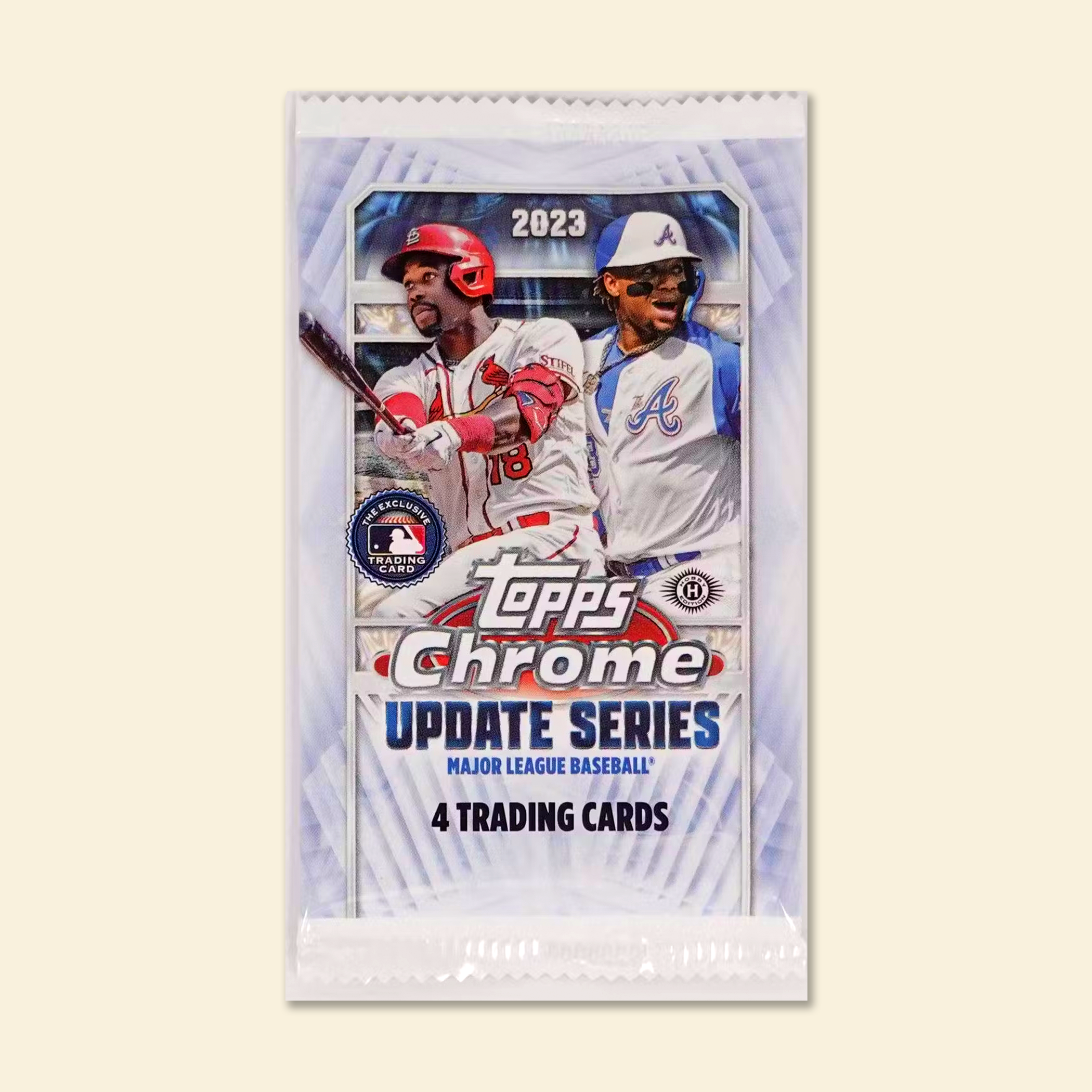 1 Pack • 2023 Topps Chrome Update Baseball Sealed Hobby Pack