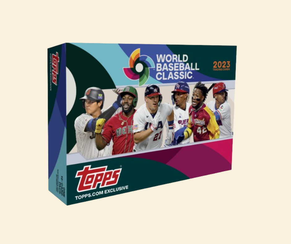 2023 Topps World Baseball Classic Baseball WBC Sealed Hobby Box