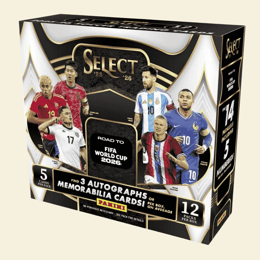 2025-26 Panini Select Road To FIFA World Cup 2026 Soccer Hobby Box