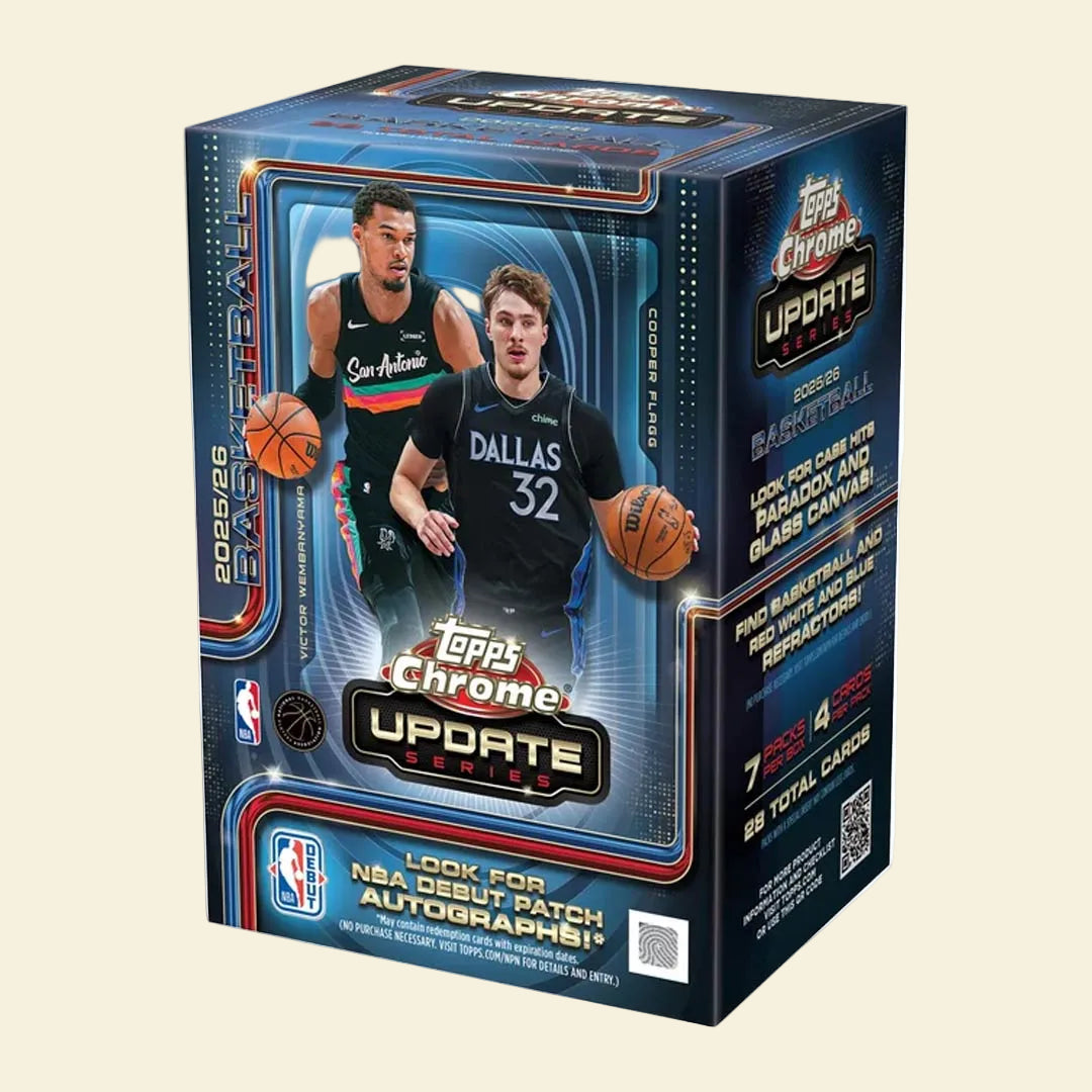 2025-26 Topps Chrome Update Series Basketball Blaster Box