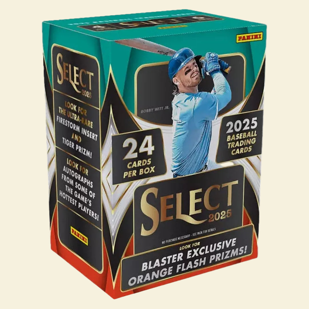 2025 Panini Select Baseball Blaster Box (Orange Flash!)