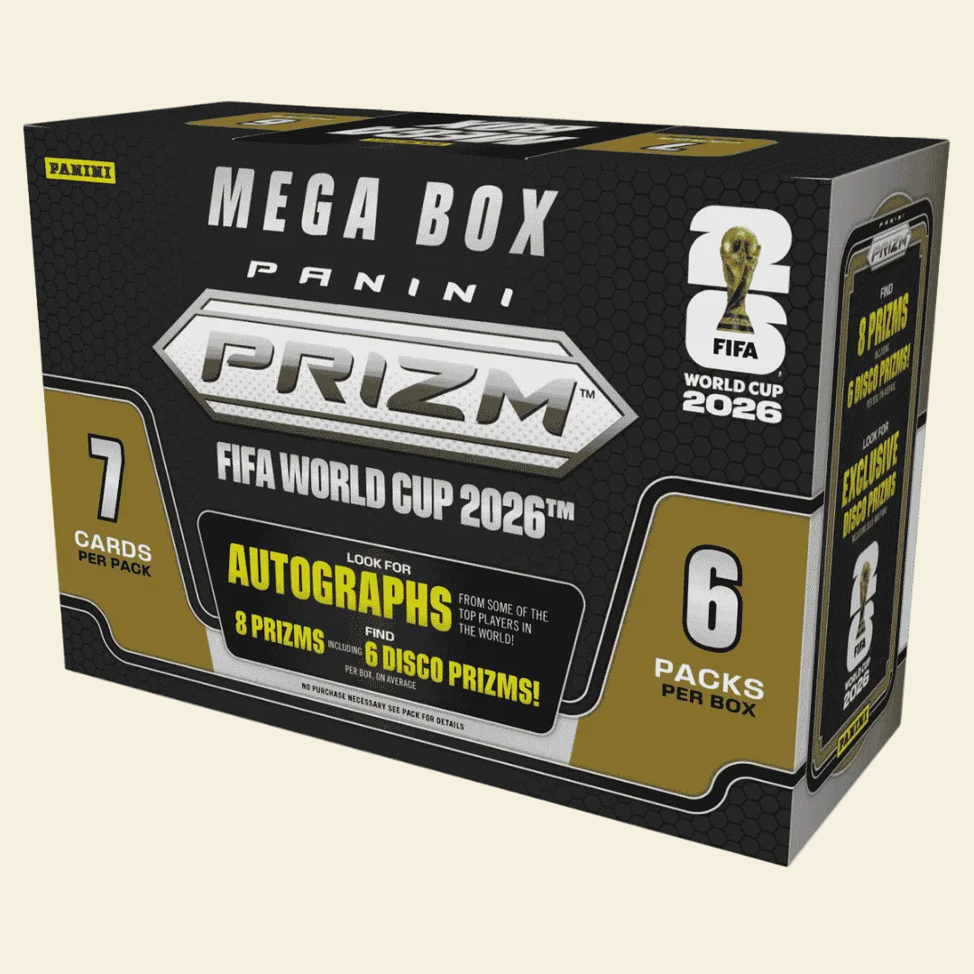 2026 Panini Prizm FIFA World Cup Soccer Mega Hobby Box