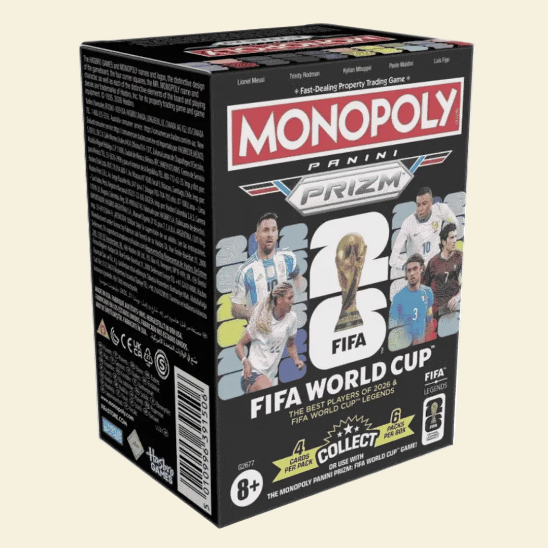 2026 Panini Prizm Monopoly FIFA World Cup Soccer Blaster Box