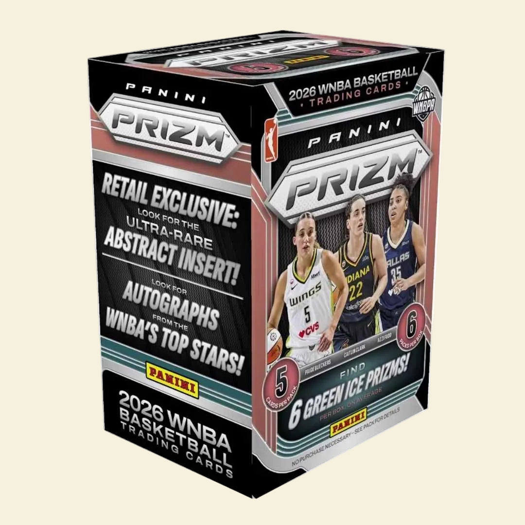 2026 Panini Prizm WNBA Basketball Blaster Hobby Box (Green Ice parallels)
