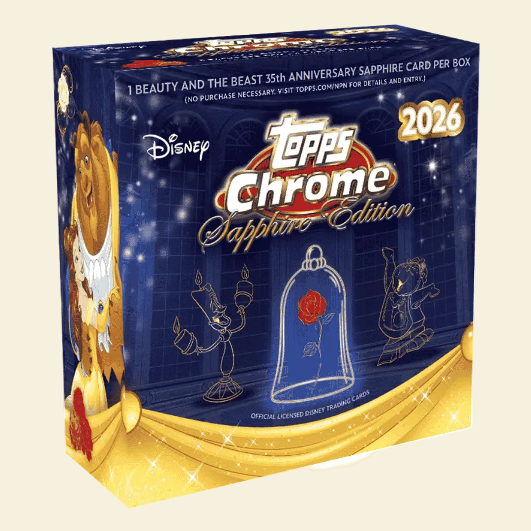 2026 Topps Chrome Disney Sapphire Edition Box
