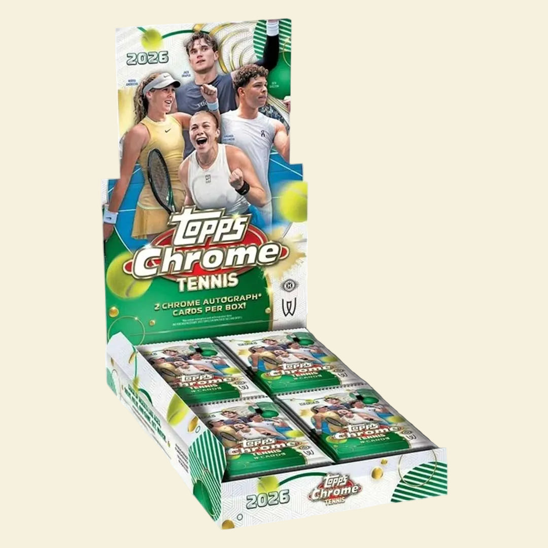 2026 Topps Chrome Tennis Hobby Box