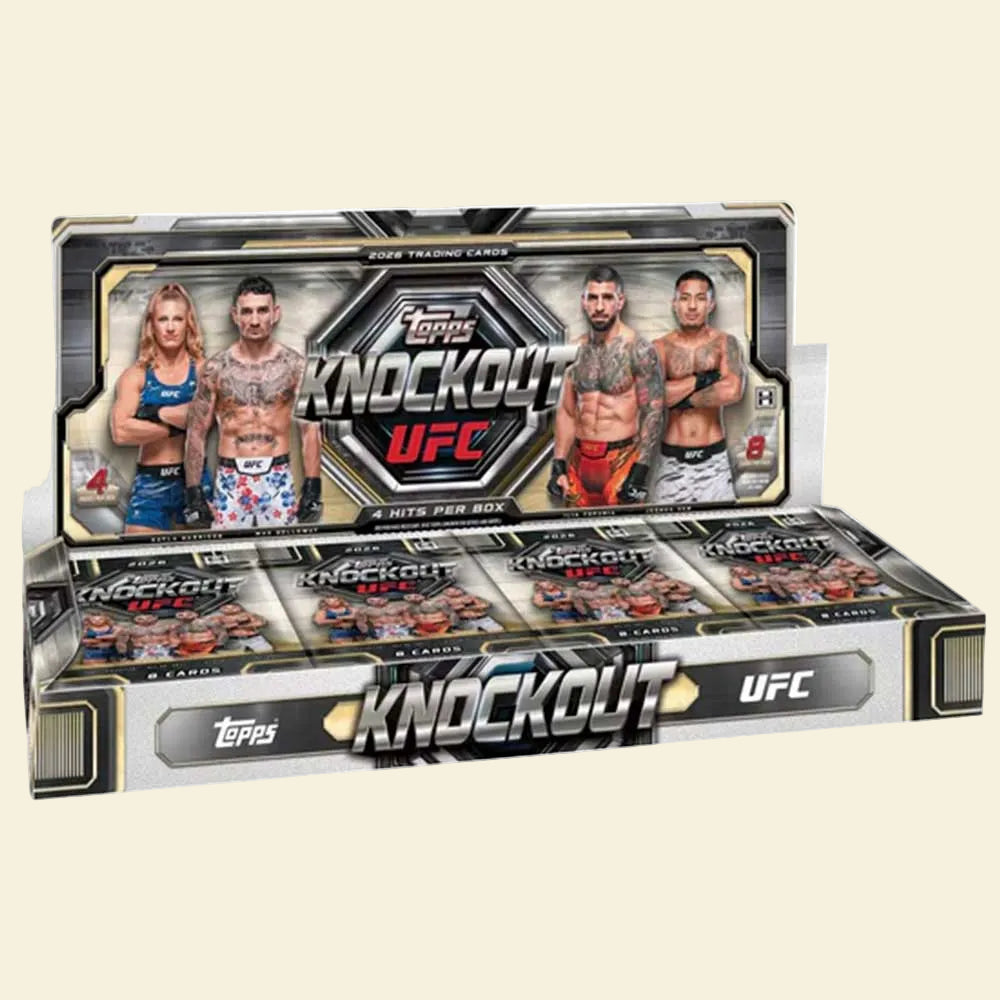 ufc booster box 2026 Topps Knockout Hobby Deck Sleeve Quantity:500 captain new case hit inserts How to Use Counters