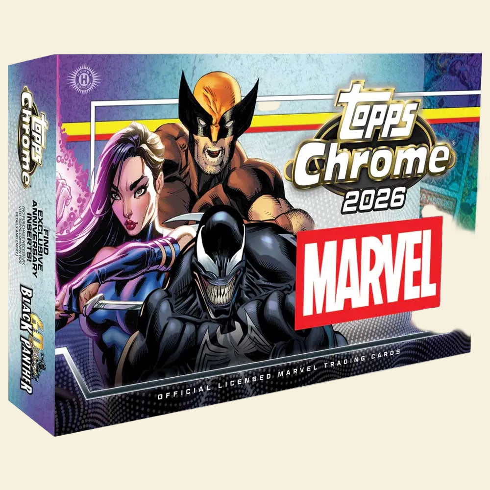 2026 Topps Marvel Comics Chrome Hobby Box (Presale)