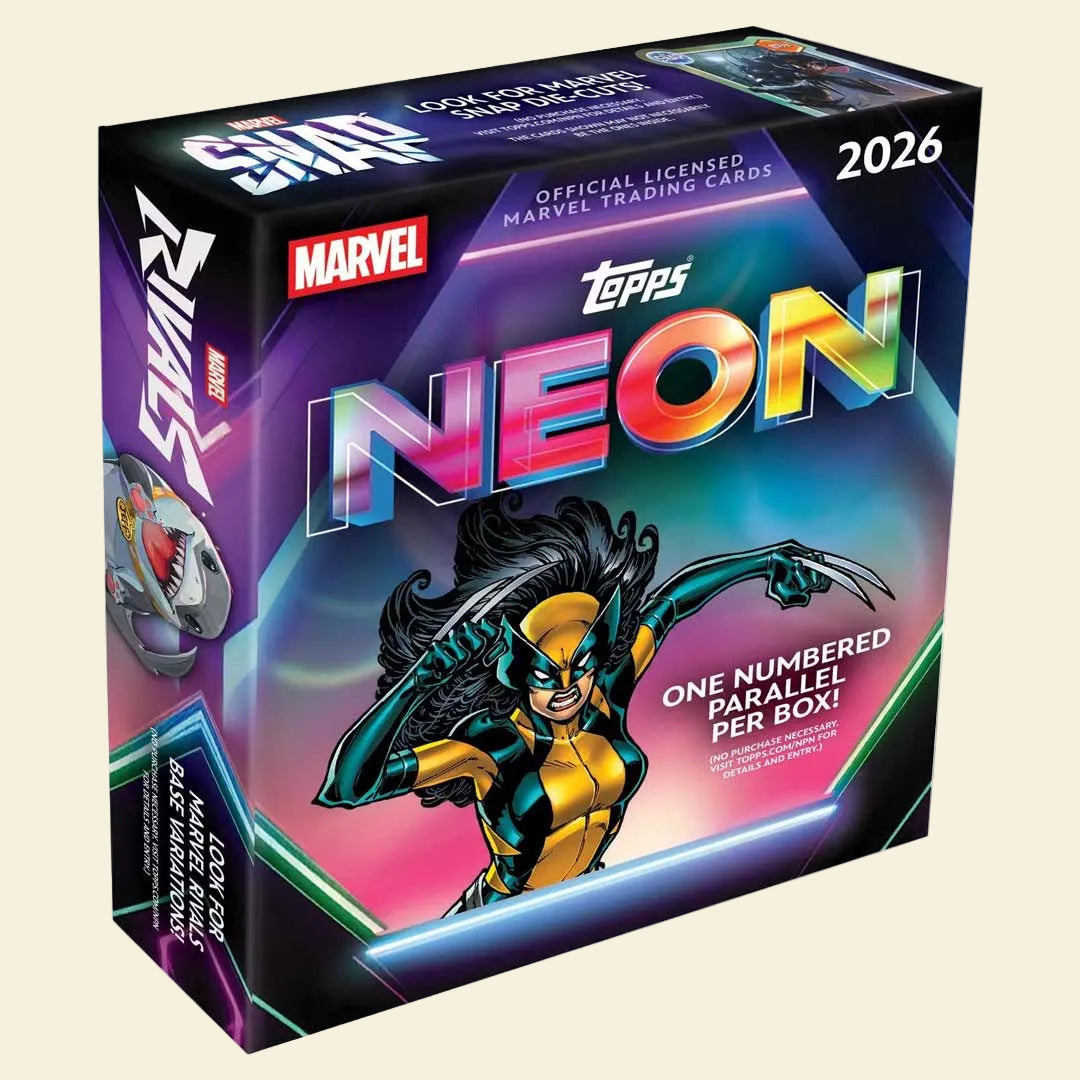 2026 Topps Marvel Neon Mega Box