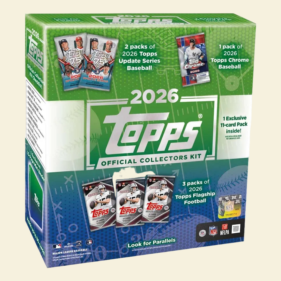2026 Topps MLB x NFL Official Collectors Kit (Presale)