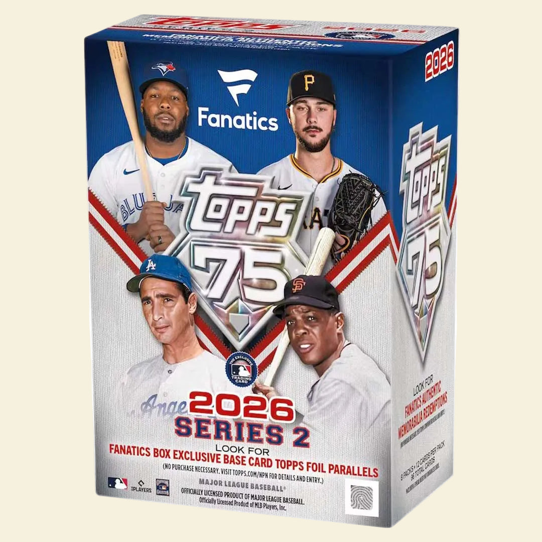 2026 Topps Series 2 Baseball Fanatics Fest NYC Edition Blaster Box (Fanatics Fest Refractors)