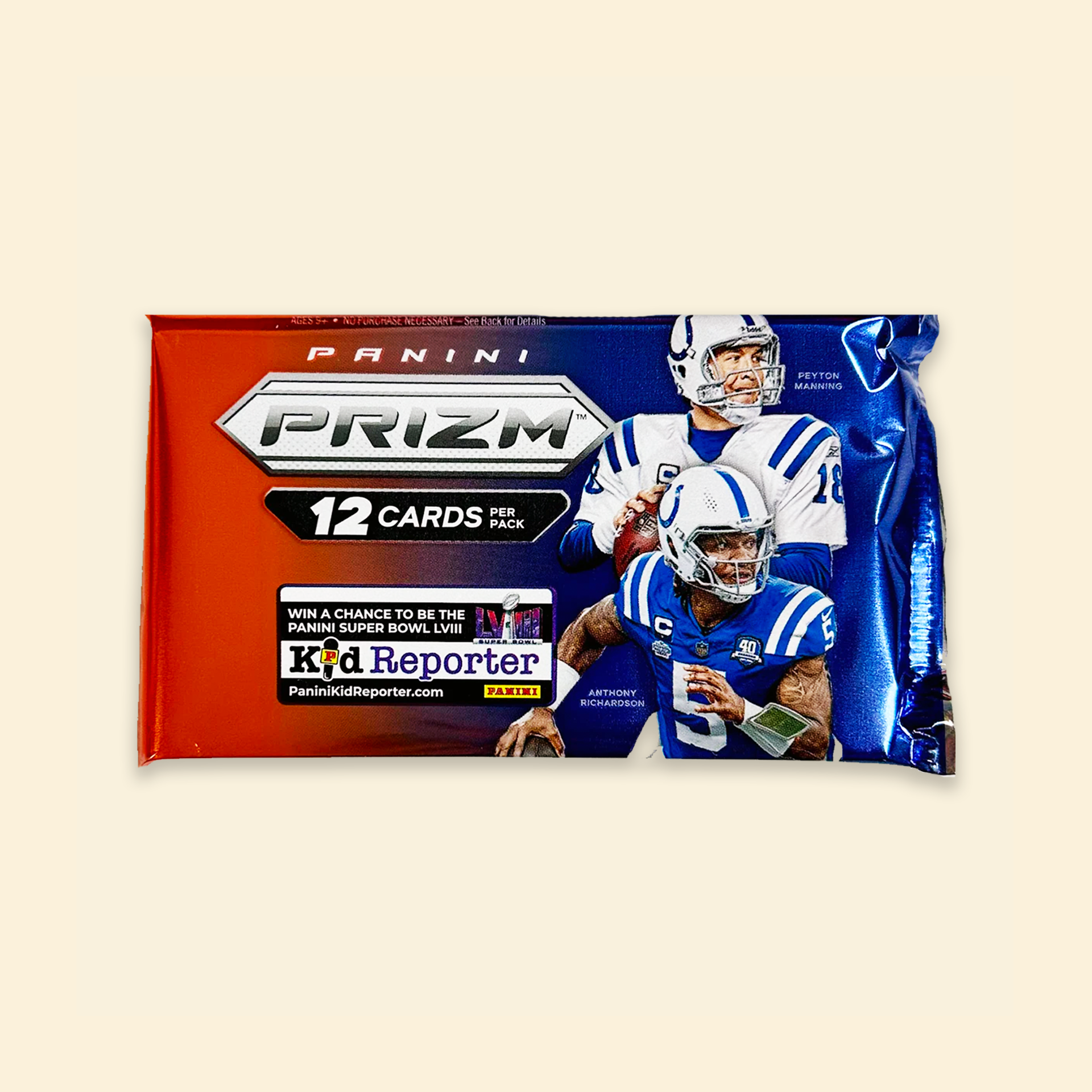 1 Pack 2023 Prizm Football Sealed Hobby Box Pack