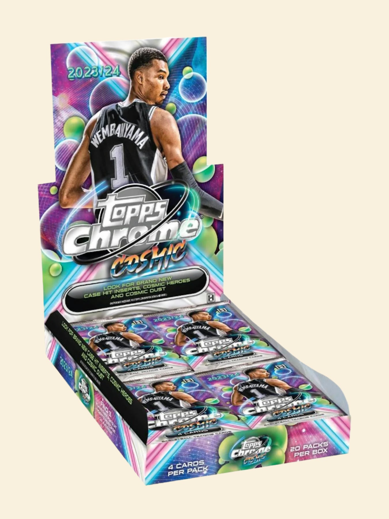 2023-24 Topps Chrome Cosmic Basketball Sealed Hobby Box