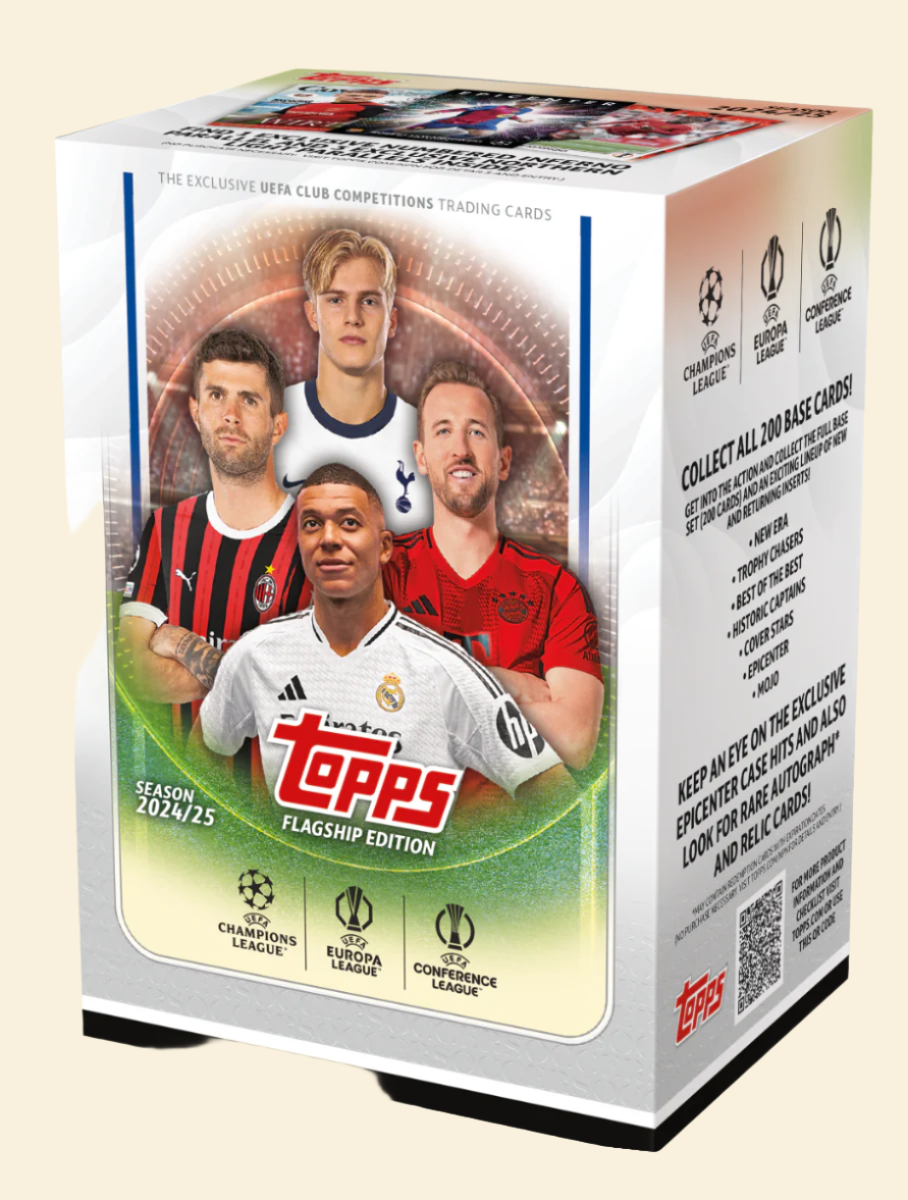 2024-25 Topps UEFA Club Competitions Soccer Blaster Box