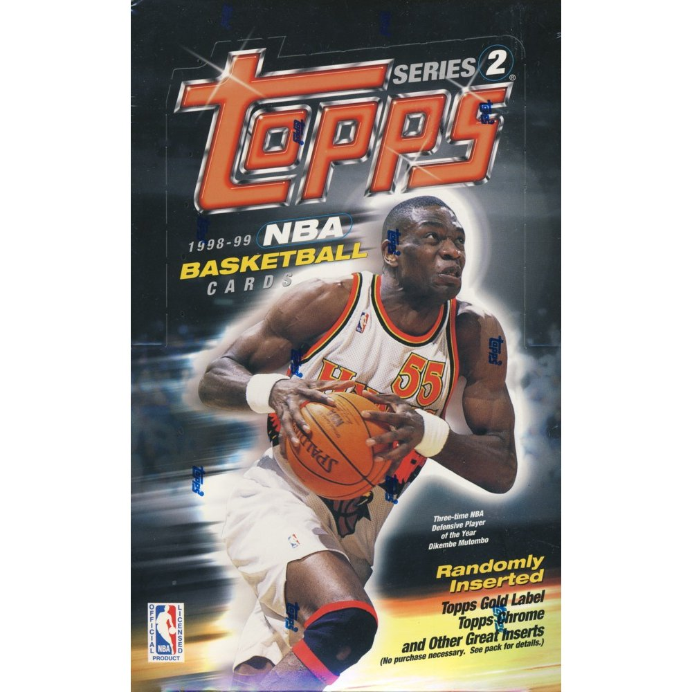 1998-99 Topps Series 2 Basketball Sealed Box