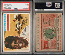 1956 Topps - Gray Back; Small Background Photo is Willie Mays #31 Willie  Mays, Hank Aaron for sale online,  in 2023