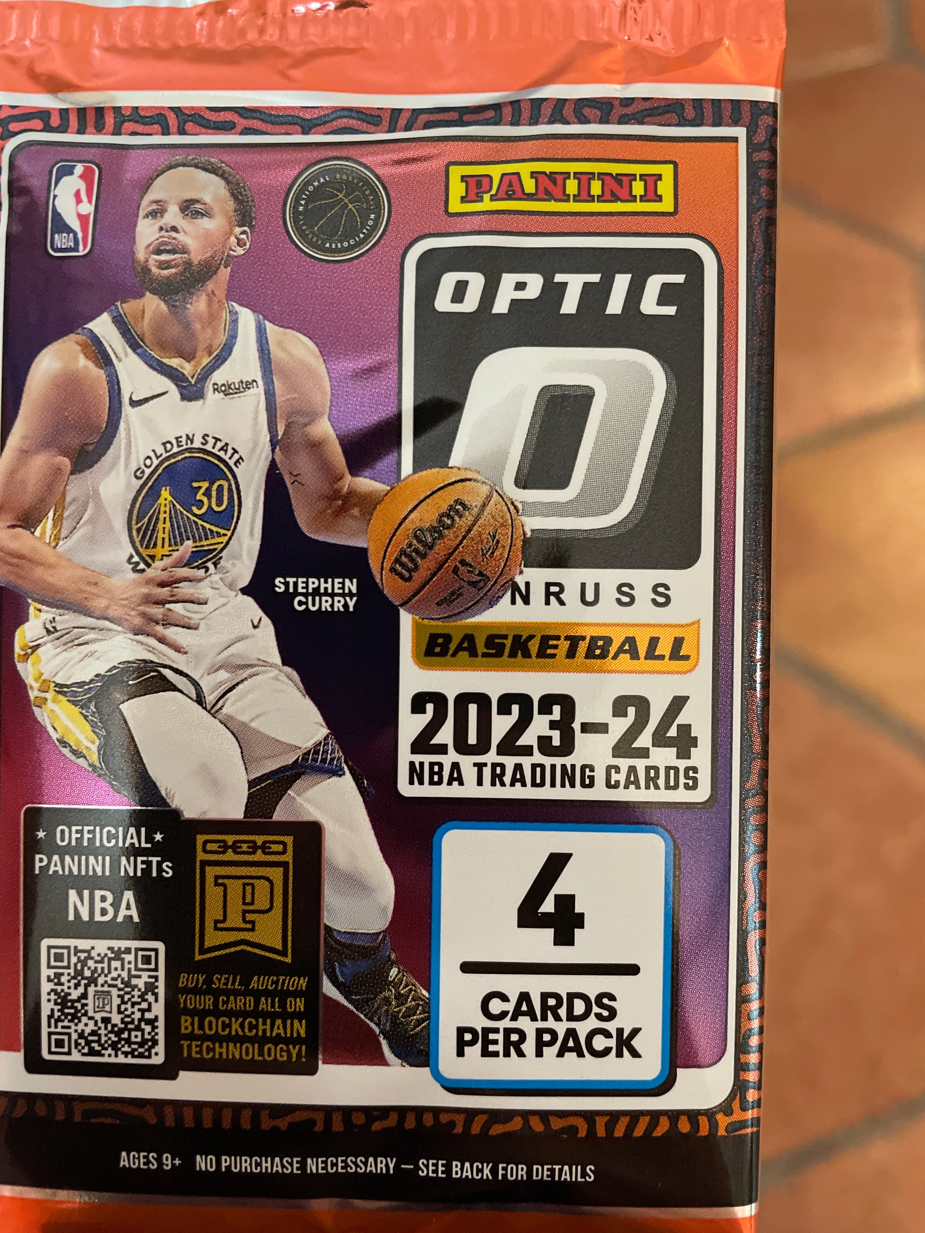 1PK-2023-24 Panini Donruss Optic Basketball Hobby Sealed Pack