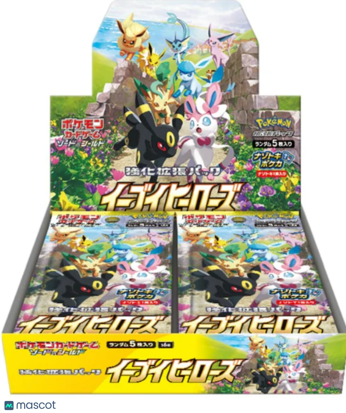 Eevee Heroes JP Japanese Pokemon Booster Box GX TCG