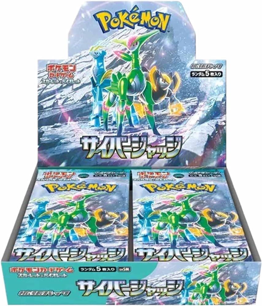 Cyber Judge JP Japanese Pokemon Sealed Booster Box Temporal Forces