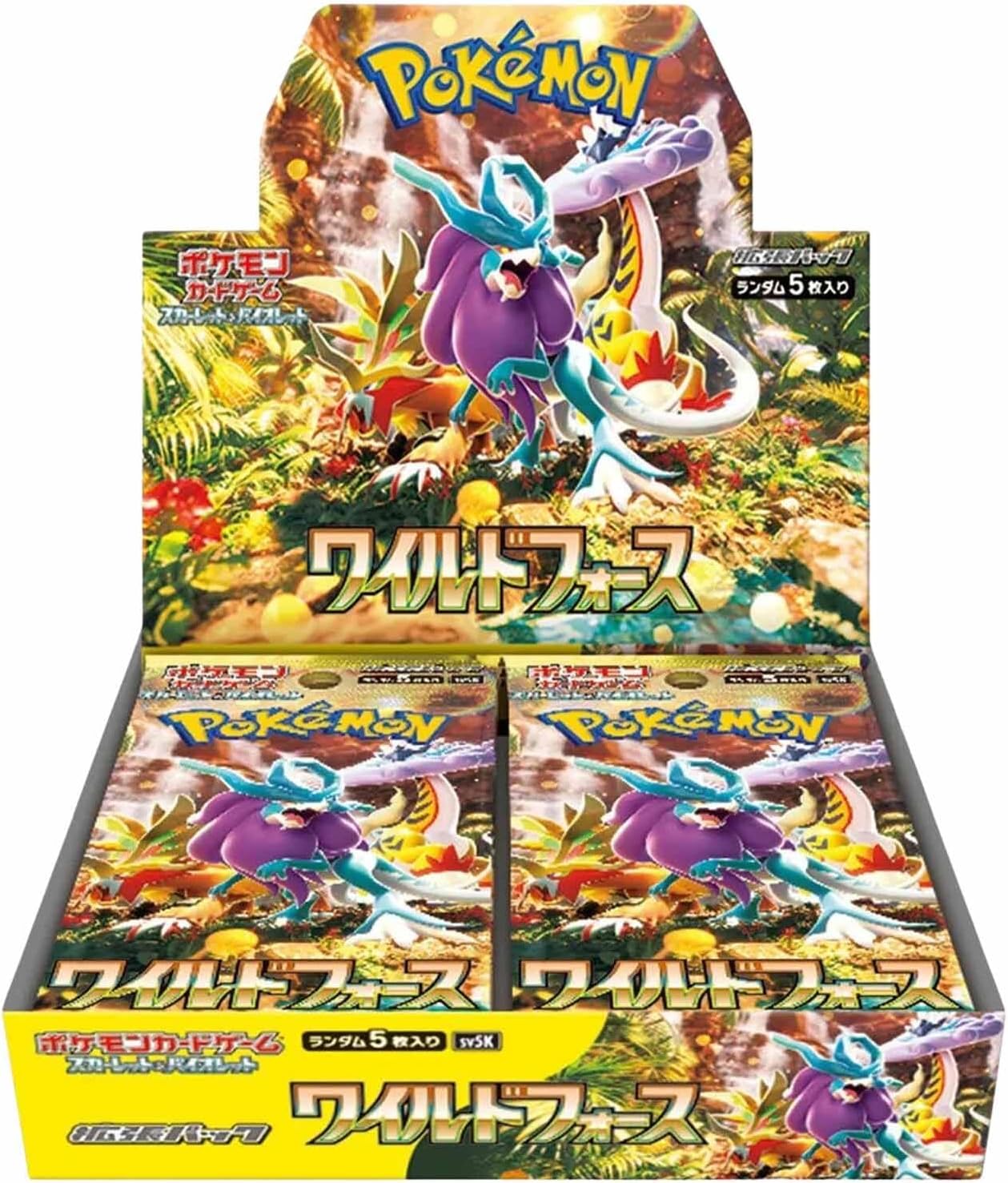 Wild Force Japanese Pokemon Sealed Booster Box