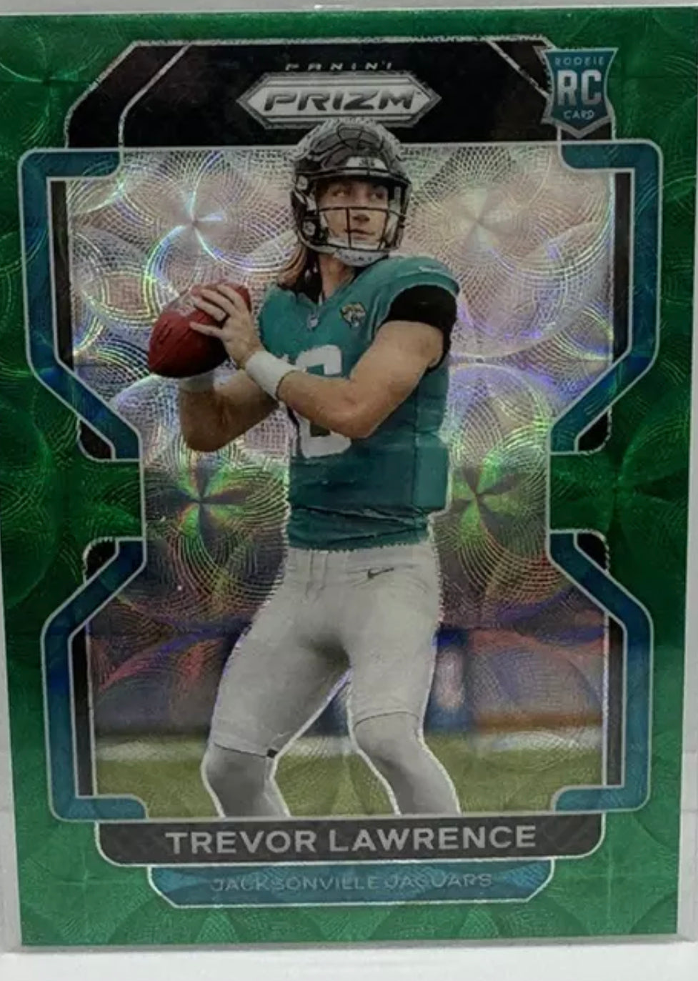 2021 Prizm Trevor Lawrence Green Scope