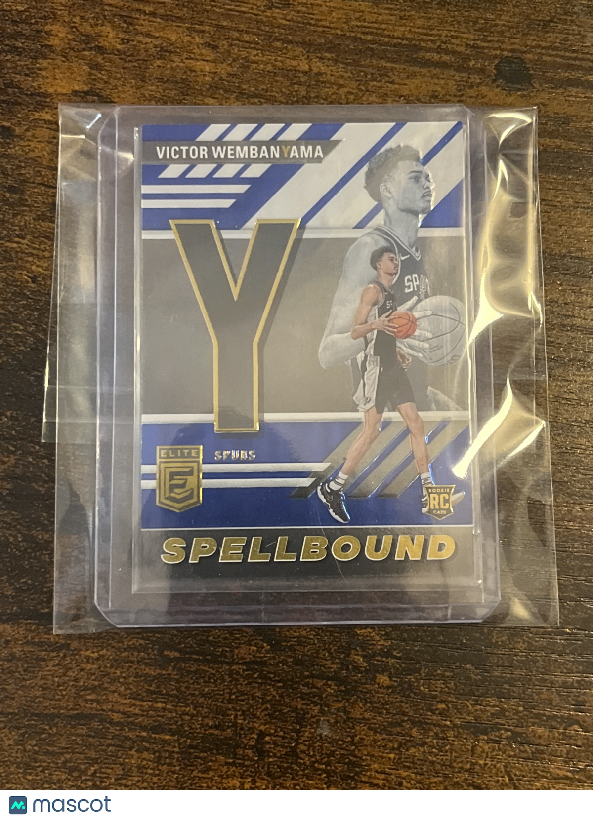 2023 Panini Donruss Elite Victor Wembanyama Blue /99 Spellbound RC