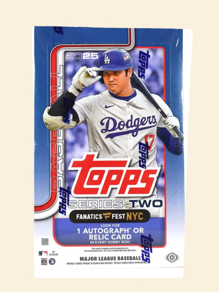 2025 Topps Baseball Series 2 Sealed Fanatics Exclusive Box – 108 Cards, In Hand