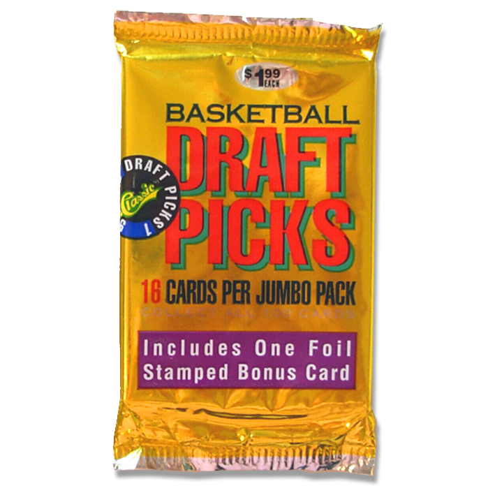 1PK 1992 Classic Draft Picks Basketball Pack