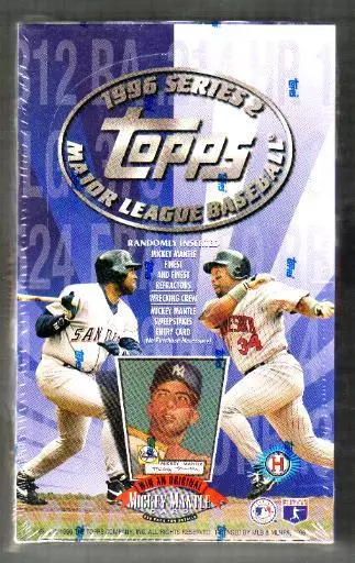 1996 Topps Series 2 Baseball Sealed Box