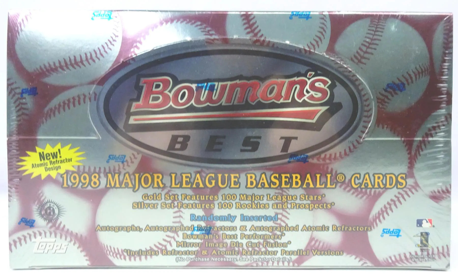 1998 Bowmans Best Baseball Sealed Hobby Box