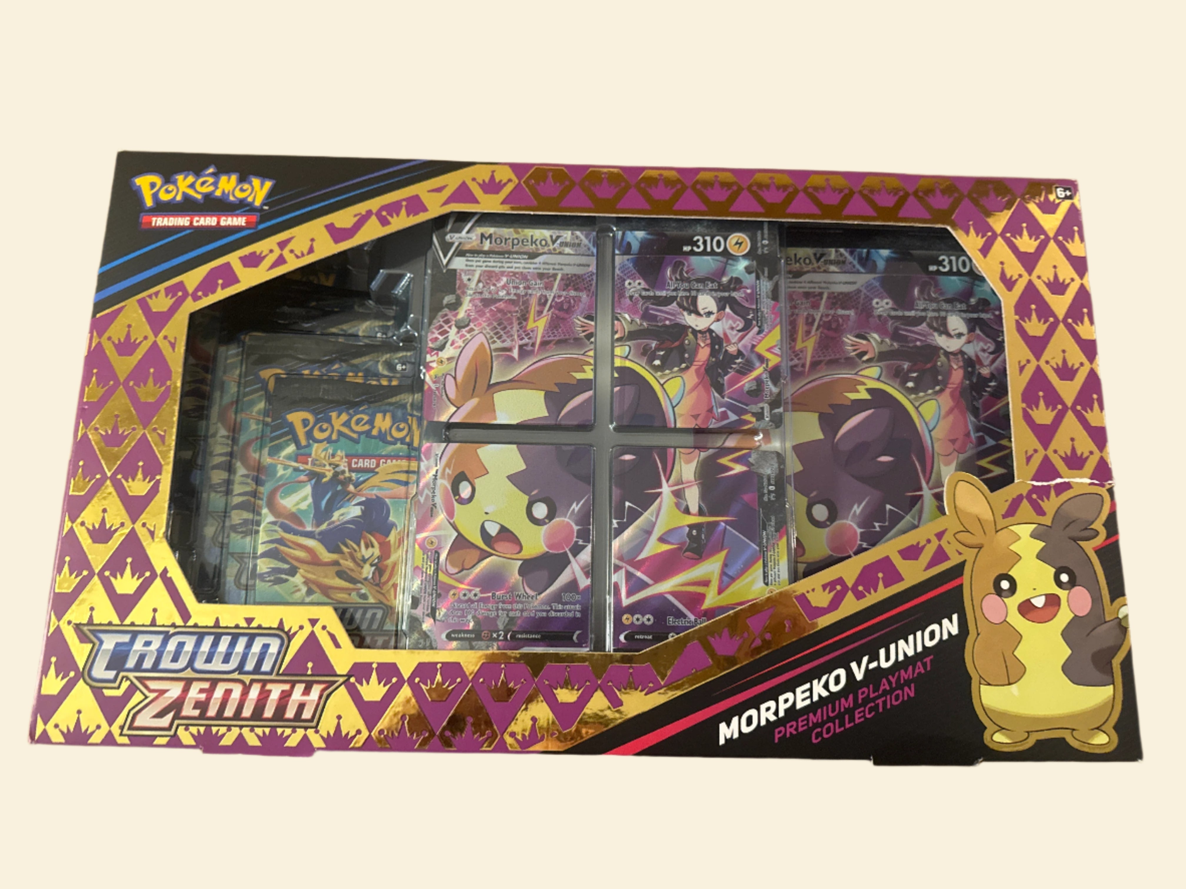 Pokemon: Crown Zenith Morpeko V Union Collection Box