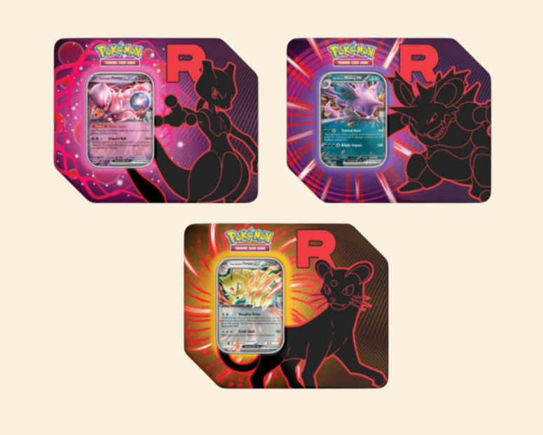 Pokemon Team Rocket Tin (Presale)