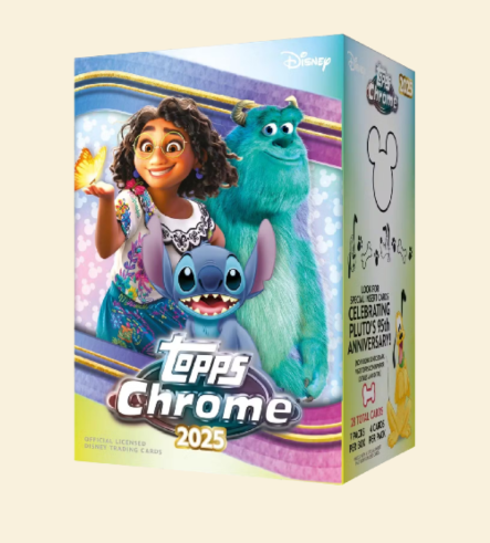 topps Chrome 2025 Disney ディズニー 3box Bleecker Trading - 2025 Topps Chrome Disney Blaster Box