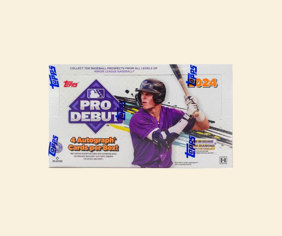 2024 Topps Pro Debut Baseball Sealed Hobby Box