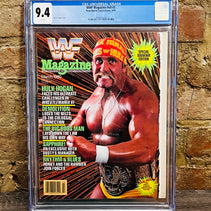 image 1990 Hulk Hogan WWF Magazine #v9 #3 TitanSports Publications, 3/90 CGC 9.4 (004)