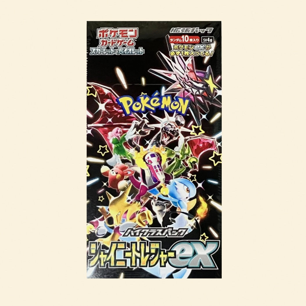 Pokemon: Scarlet & Violet - Shiny Treasure Ex - Japanese Booster Sealed Box (Paldean)