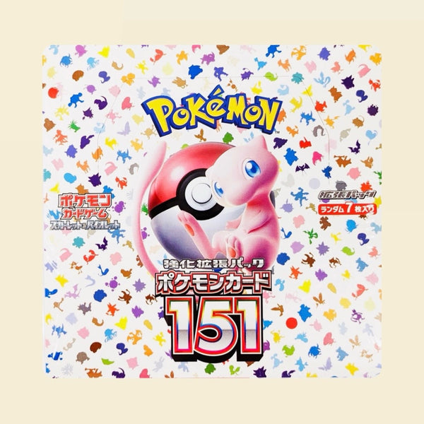 Pokemon Japanese: 151 Booster Box - Bleecker Trading Pokemon Japanese: 151 Booster Box - Bleecker Trading