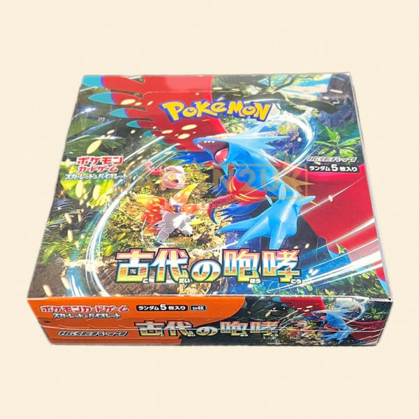 Bleecker Trading - Pokemon Japanese: Ancient Roar Booster Box Bleecker Trading - Pokemon Japanese: Ancient Roar Booster Box