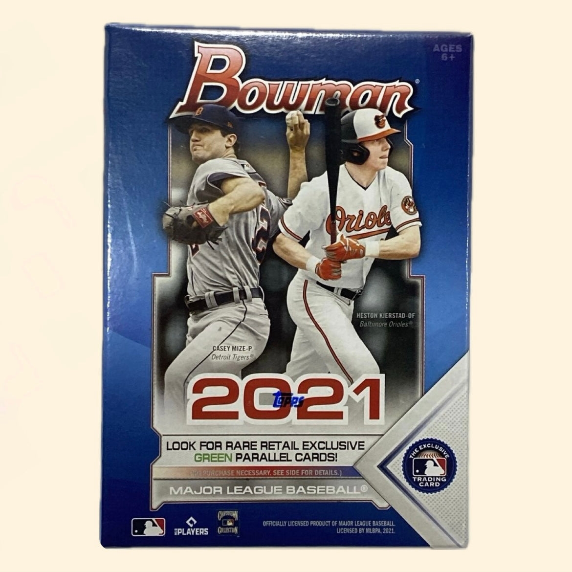 2021 Topps Bowman Baseball Sealed Retail Blaster Box