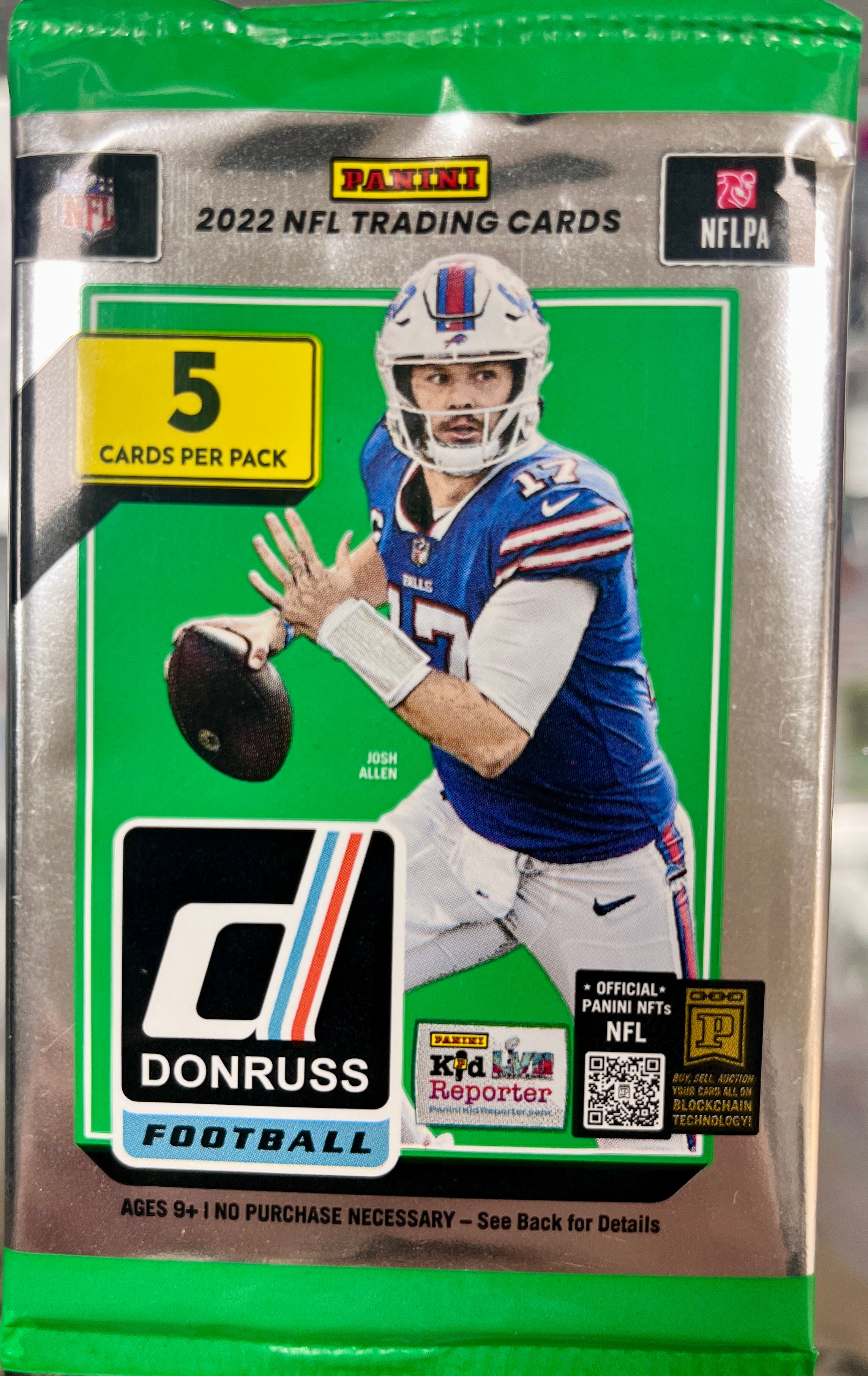 2022 Donruss NFL Football Sealed Retail Pack