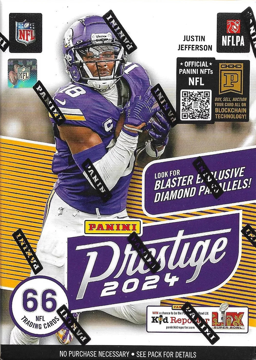 2024 Panini Prestige Football Blaster Box *Diamond Parallels*