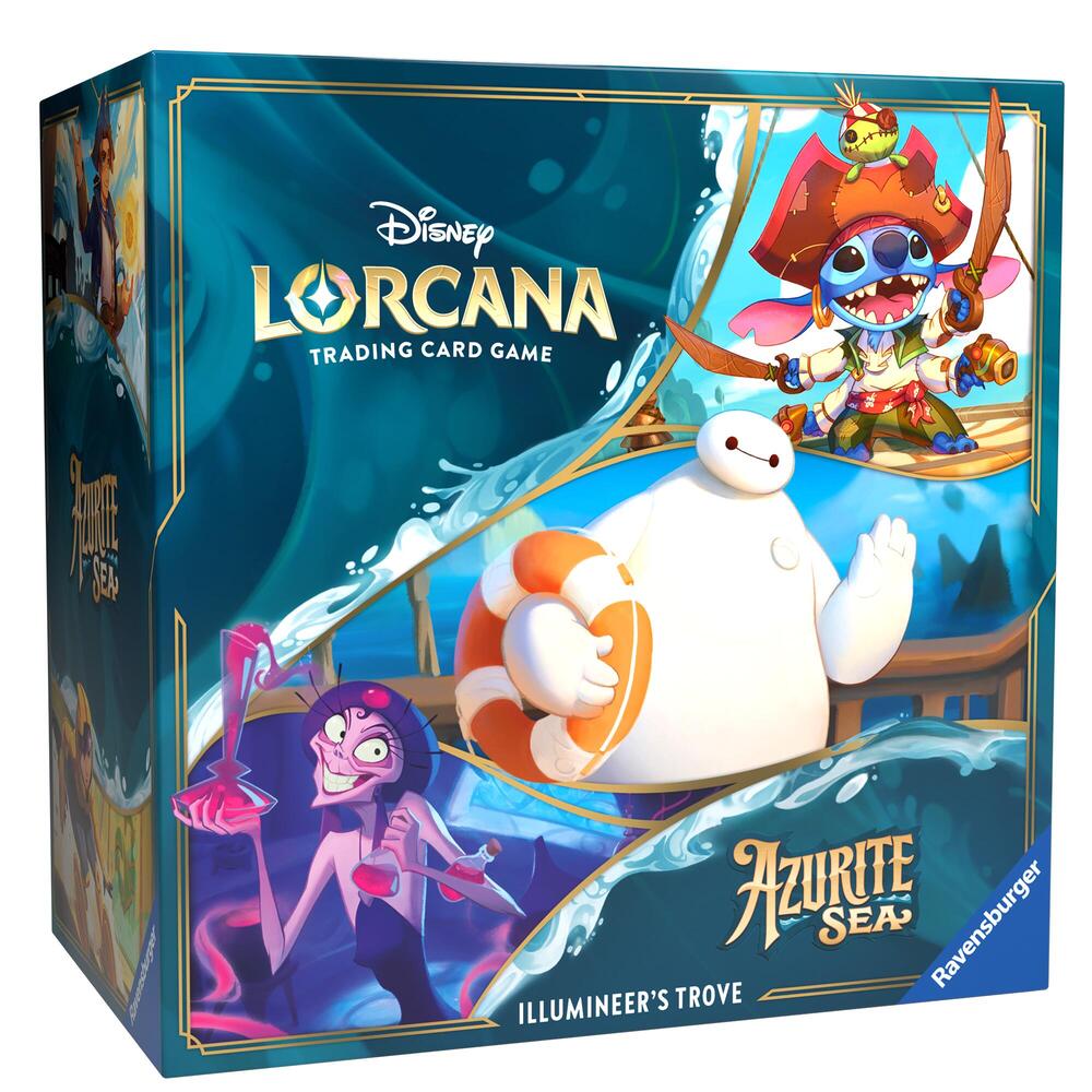 Disney Lorcana: Azurite Sea Illumineer's Trove - Azurite Sea Trading Card Game