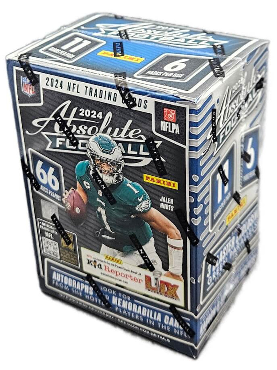 2024 Panini Absolute NFL Football Sealed Blaster Box (Blue)