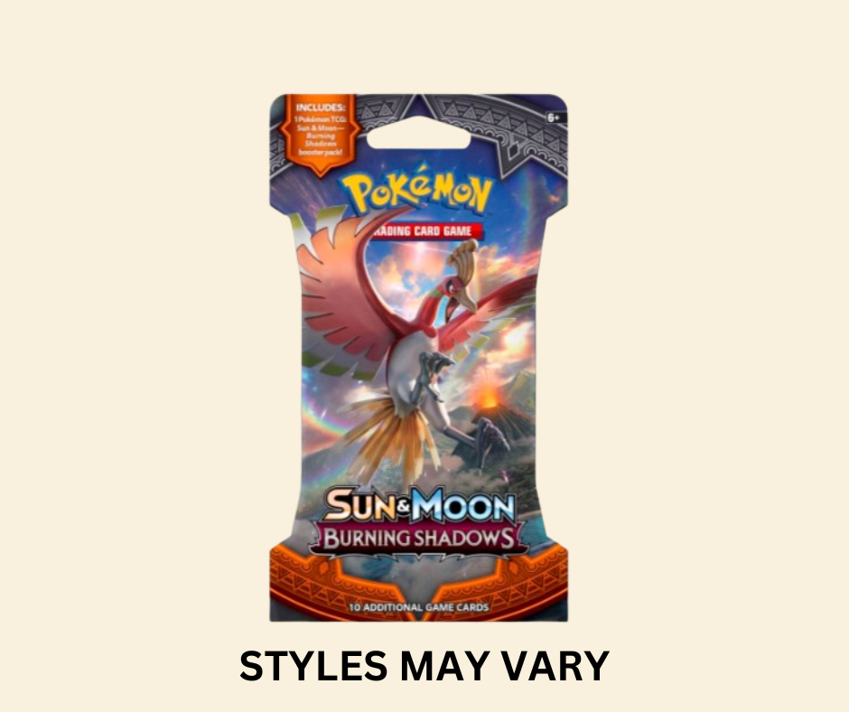 Pokémon Sun & Moon Burning Shadows Sleeved Booster Pack