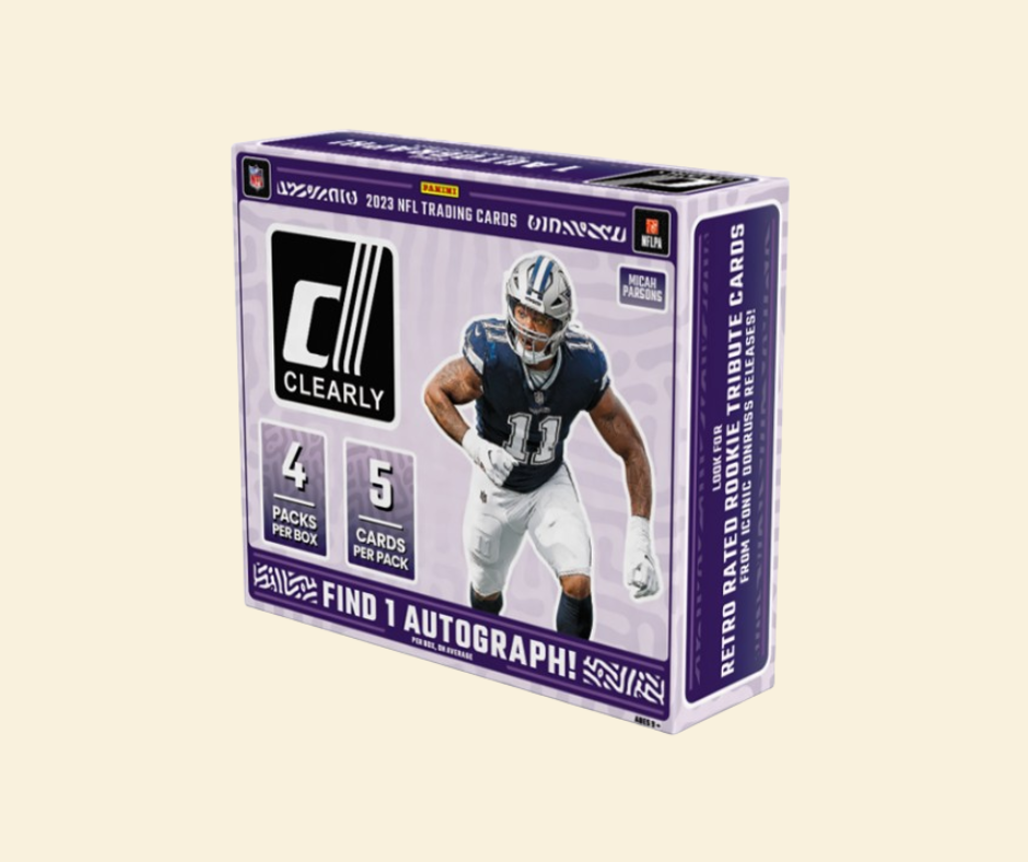 2023 Clearly Donruss Football Sealed Box