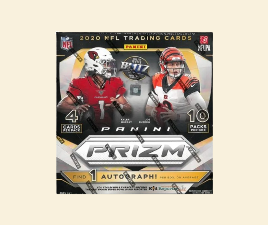 2020 Panini Prizm Football Mega Sealed Box *Burrow, Hurts, Herbert, Tua, Love